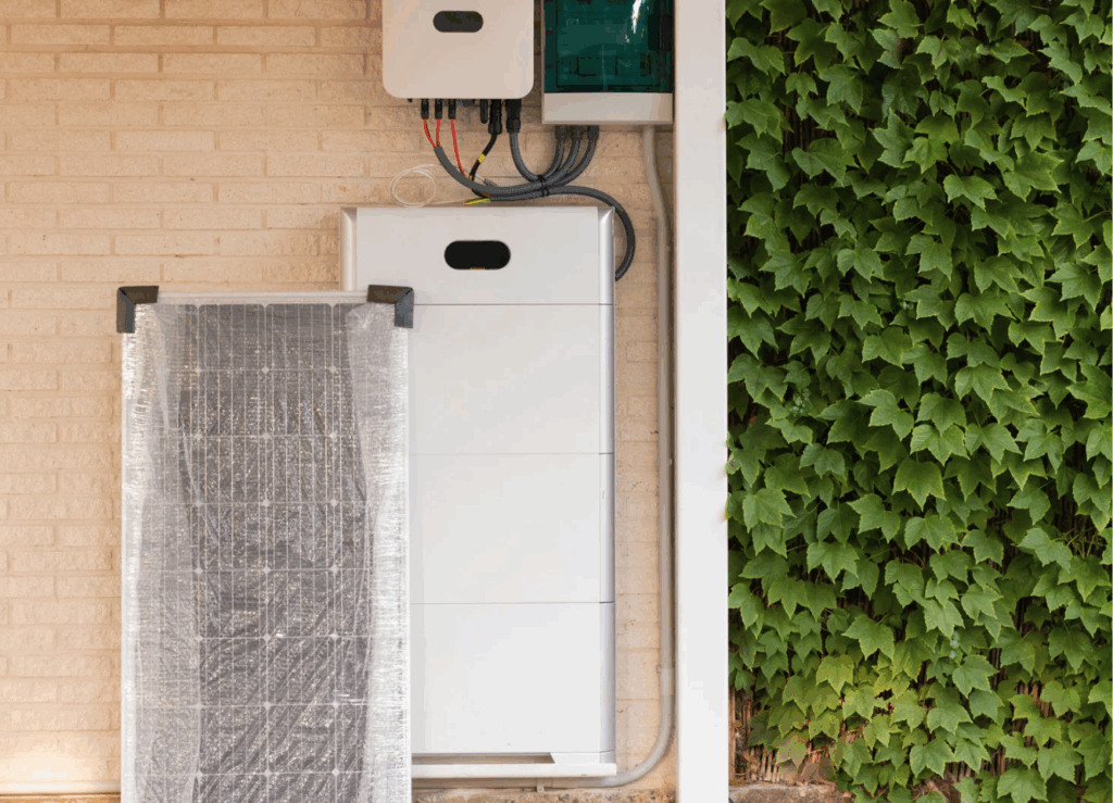 Bateriové úložiště a měnič jako součást domácí fotovoltaické elektrárny